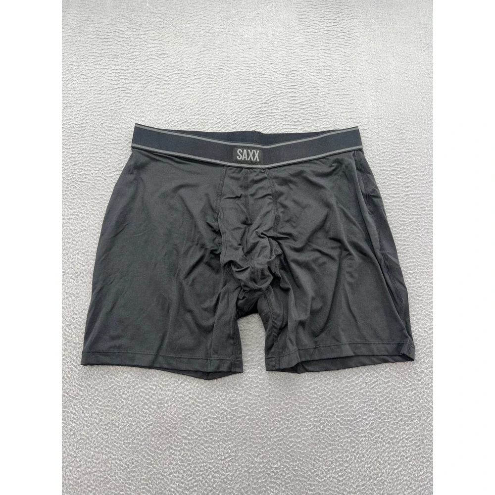 Saxx Daytripper Boxer Briefs Mens Medium Black BallPark Pouch Lot of 5 Underwear